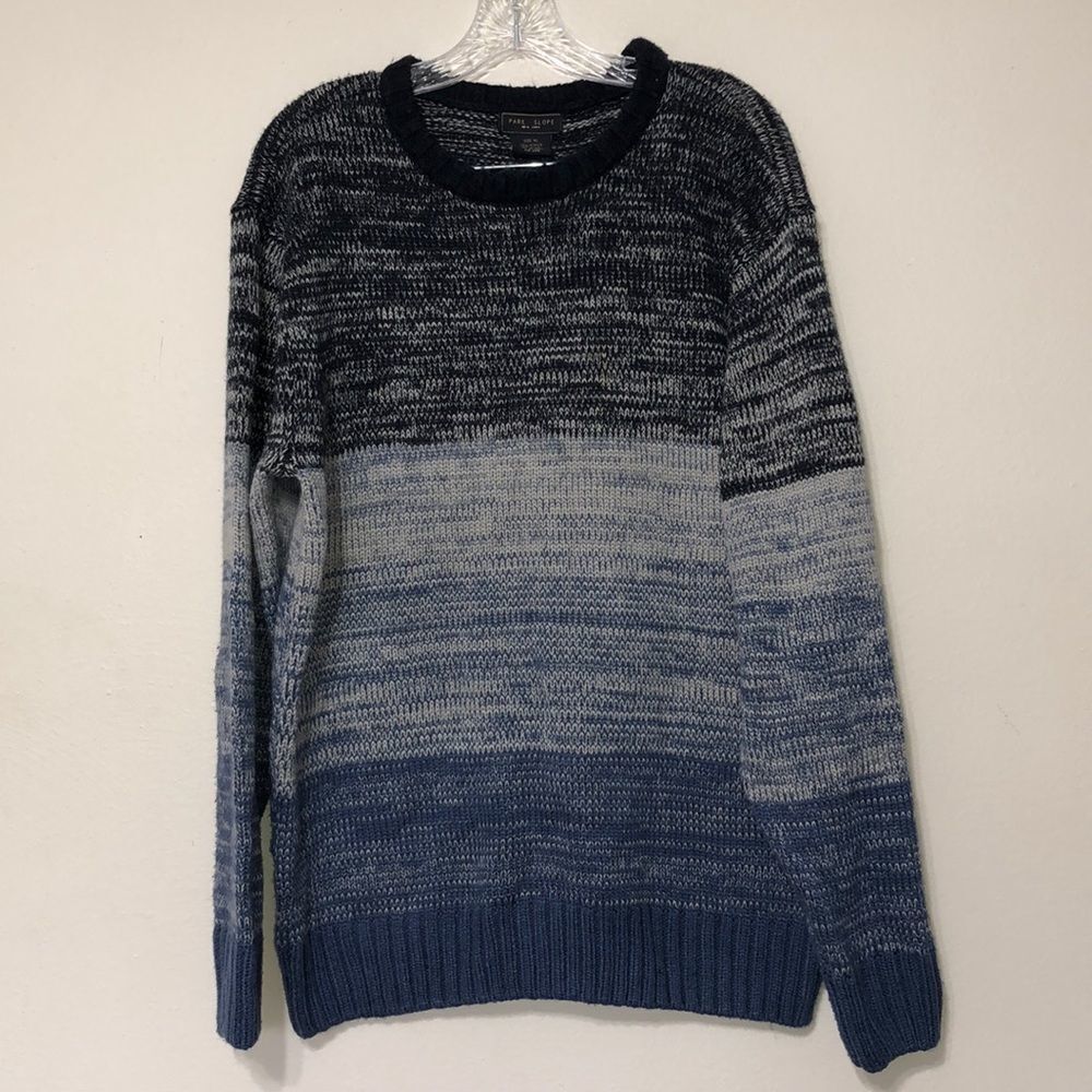 Park Slope Men’s XL Extra Large Ombre Knit Sweater